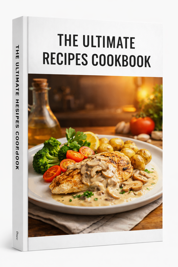 The Ultimate Ad-Free Cookbook Cover