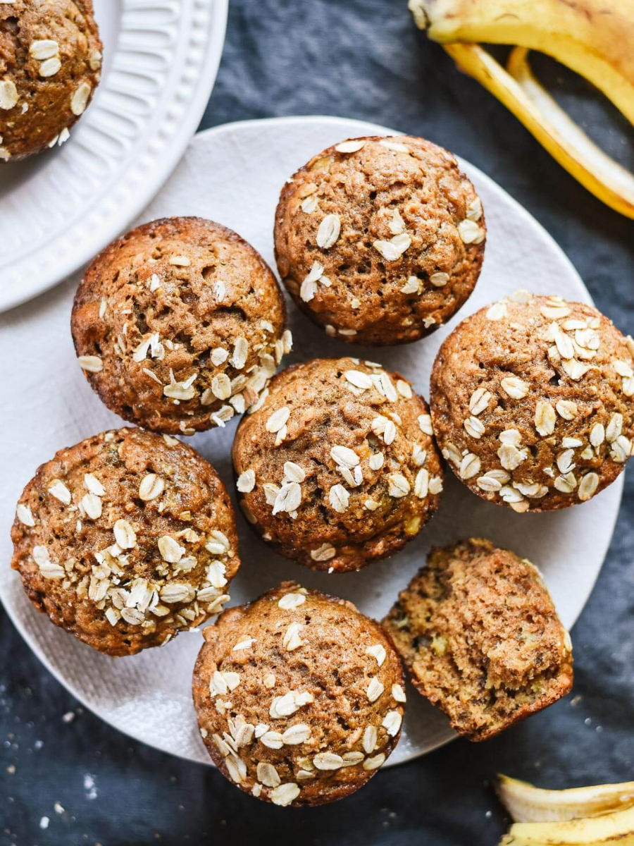 Maple-Sweetened Banana Muffins