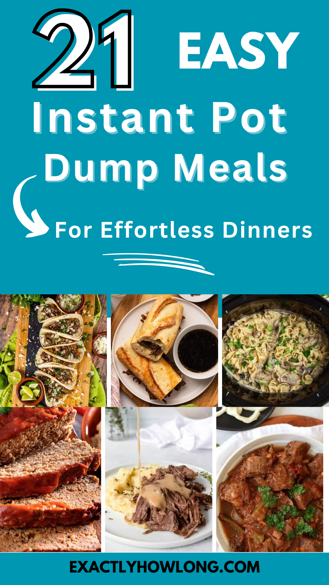 Top quick, kid-friendly, cheap, easy Instant Pot dump meals for families