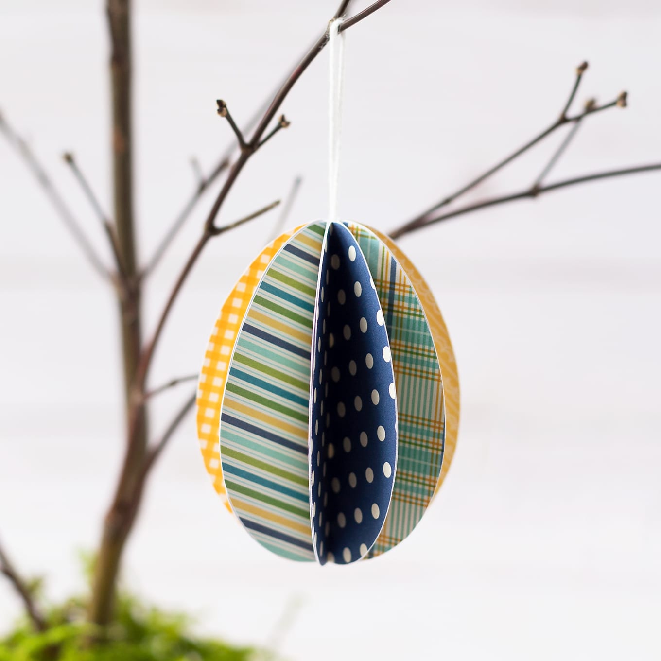 3D Paper Eggs Ornaments 9