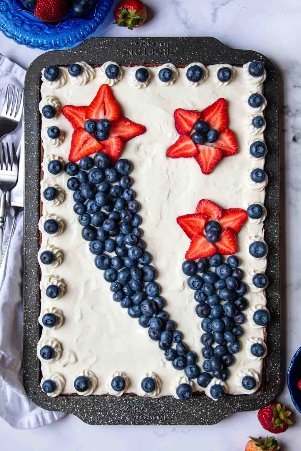 4th of July brownies 3