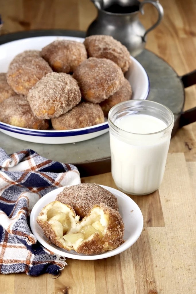 Air Fryer Recipe Churro Apple Pie Bombs Picture