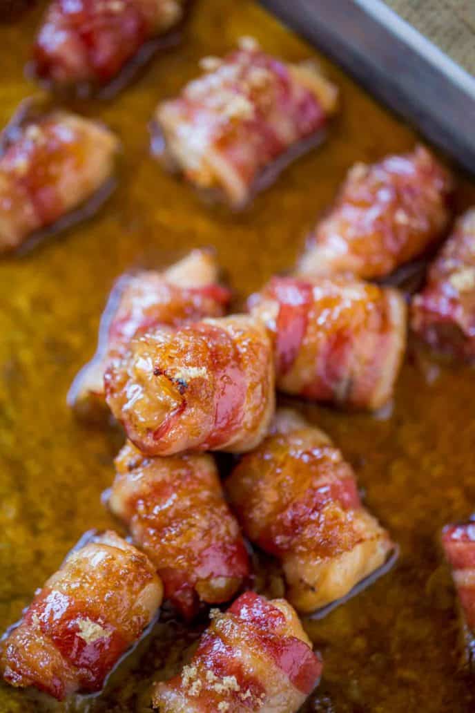 Bacon Brown Sugar Chicken Bites