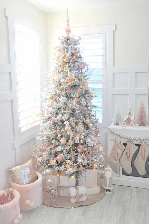 Blush Pink Christmas Tree