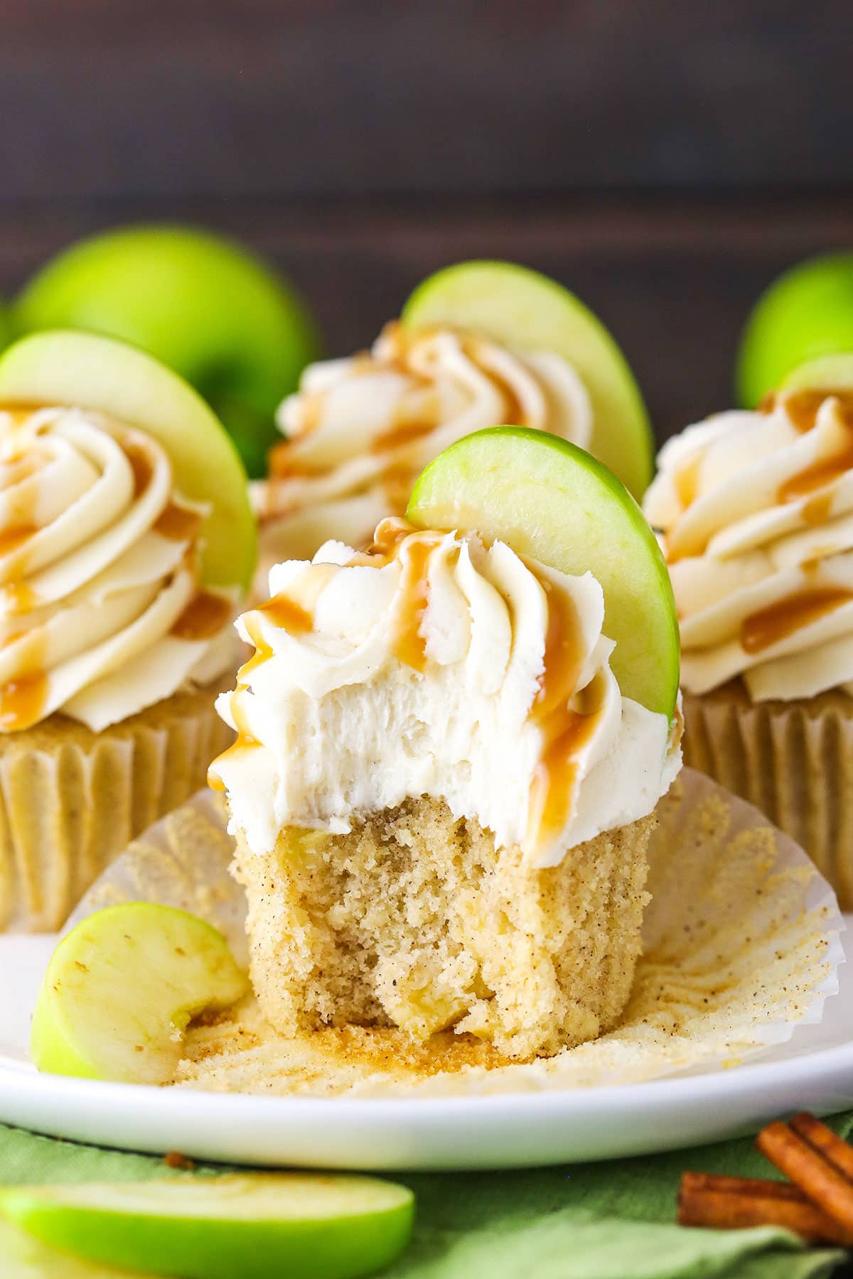 Caramel Apple Cupcakes5E