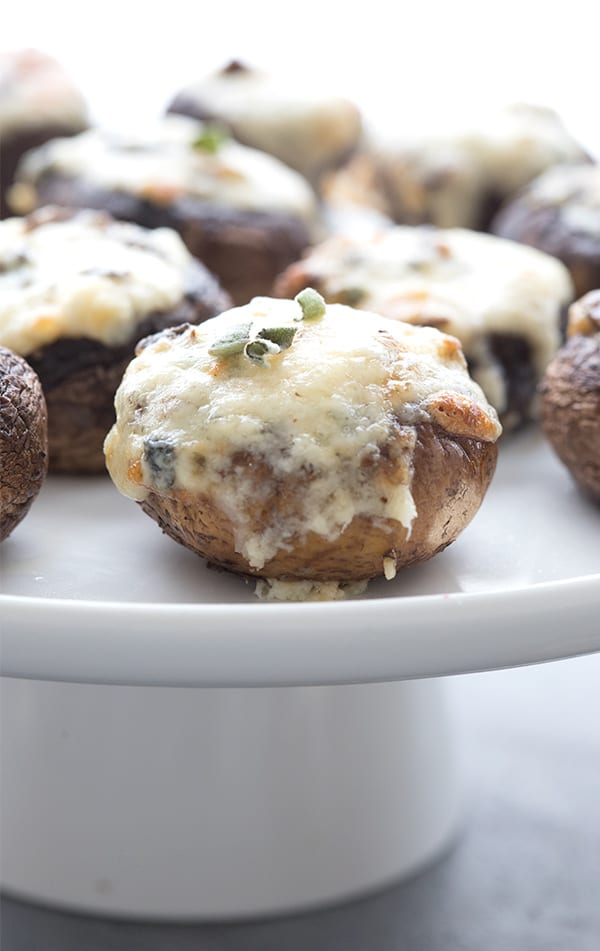 Cheesy Stuffed Mushrooms