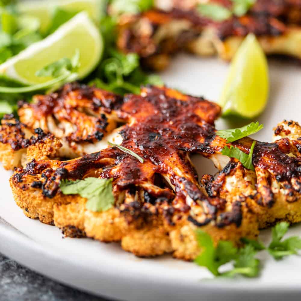 Grilled Cauliflower Steaks square