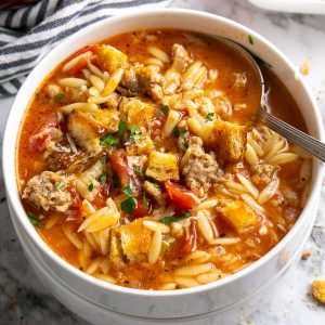 Italian Sausage Soup 5