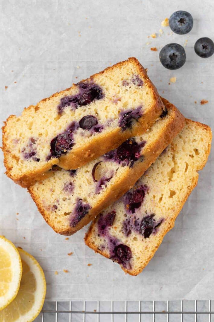 Lemon Blueberry Bread 11