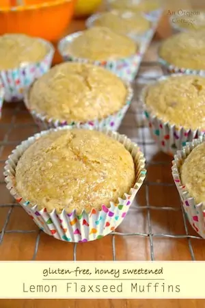 lemon-flaxseed-muffins-gluten-free-honey-sweetened