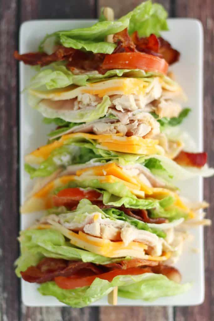 Low Carb Chicken Club Sandwich 9