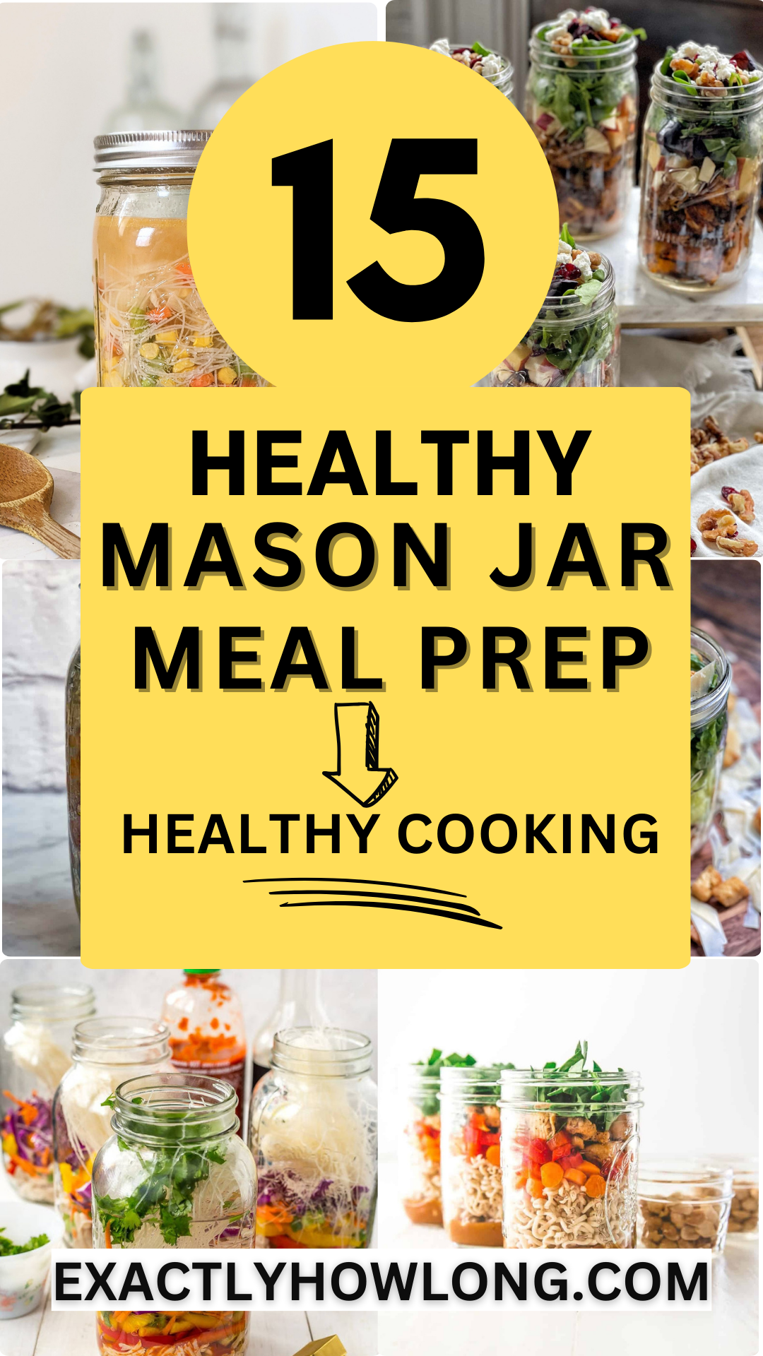 Simple Mason Jar Meal Prep For Weight Management