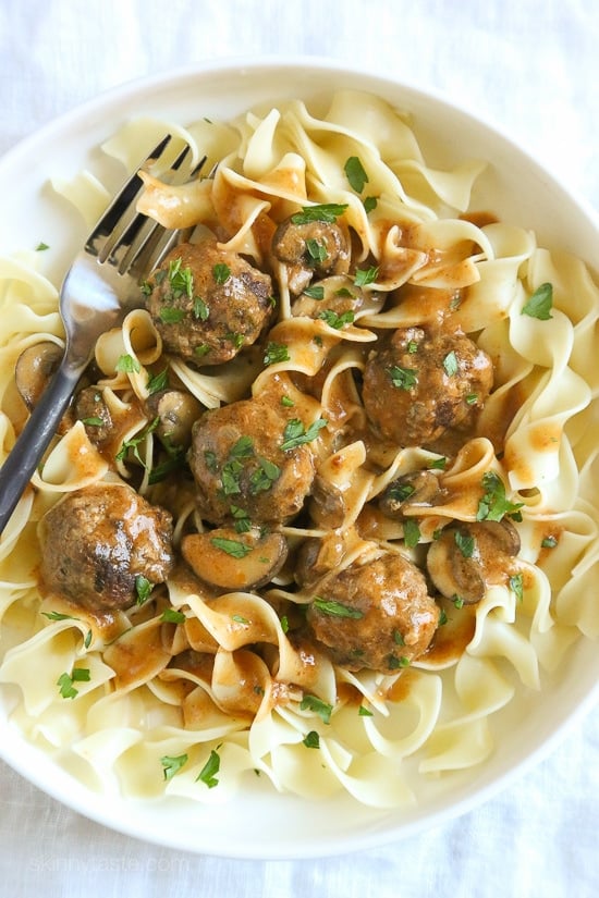 Meatball Stroganoff 8