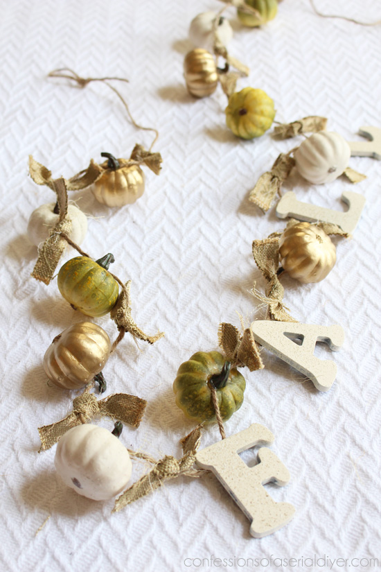 Mini Pumpkin Garland 13