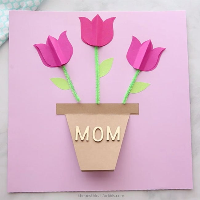 Mothers Day DIY Card Craft