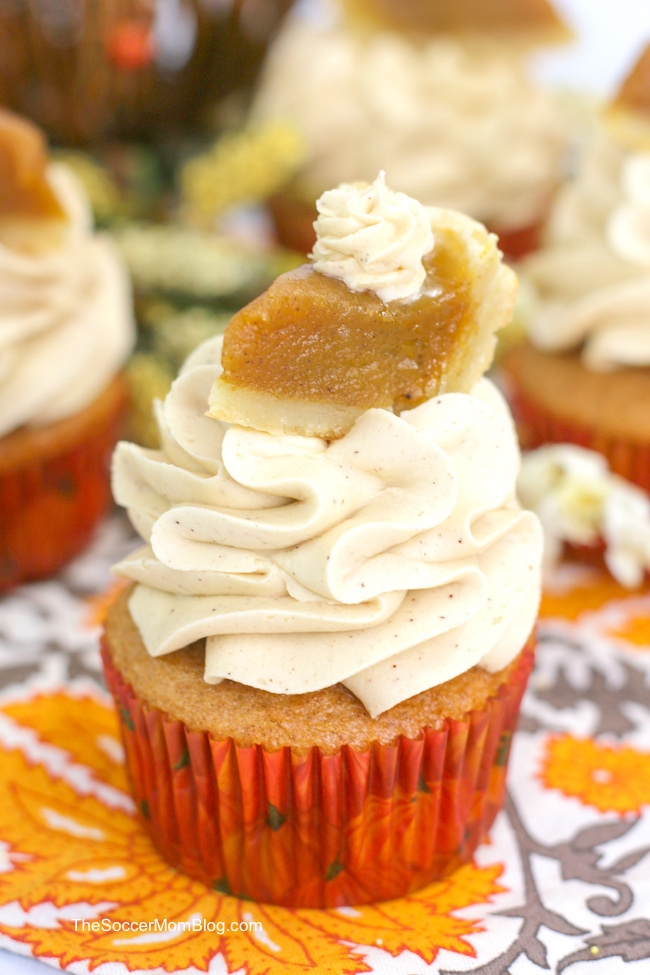 Pumpkin Pie Cupcakes 1