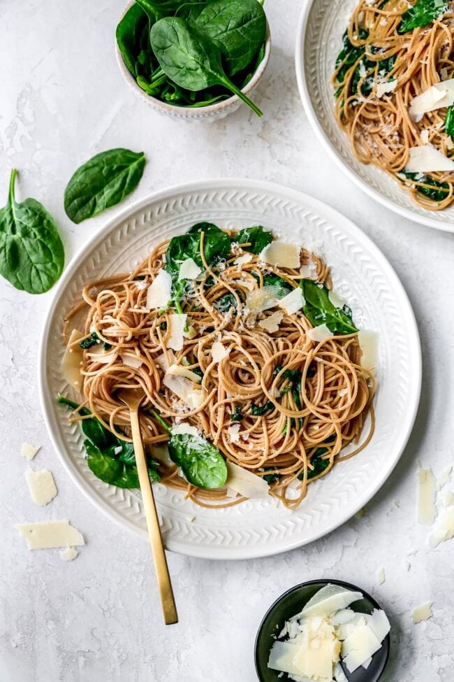 S5 Ingredient Spinach Parmesan Pasta 5