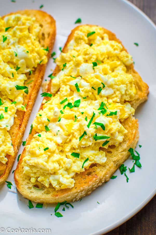 Scrambled Egg Toast 1