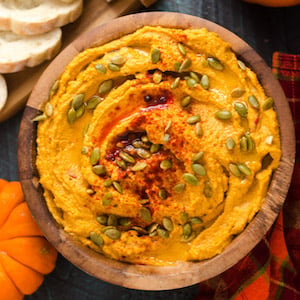 Smoky Chipotle Pumpkin Hummus