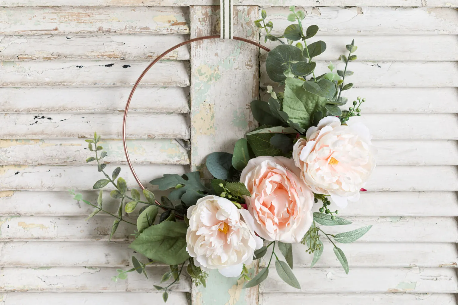 Simple Hoop Spring Wreath