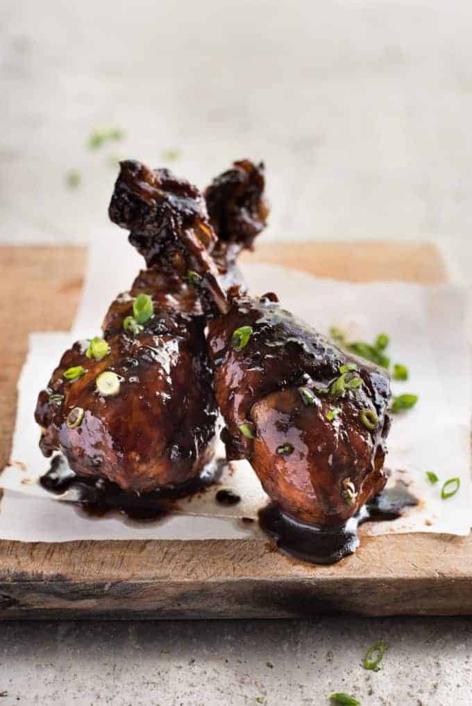 Sticky Balsamic Drumsticks 4