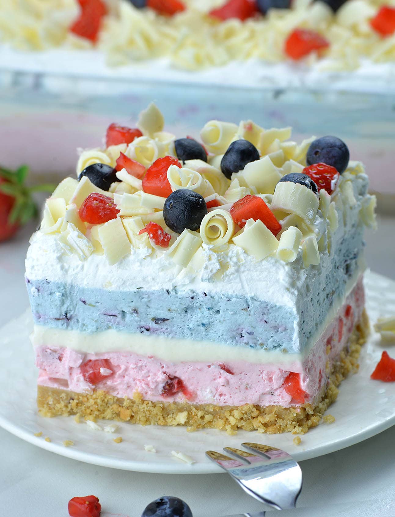 Strawberry Blueberry Lasagna 1