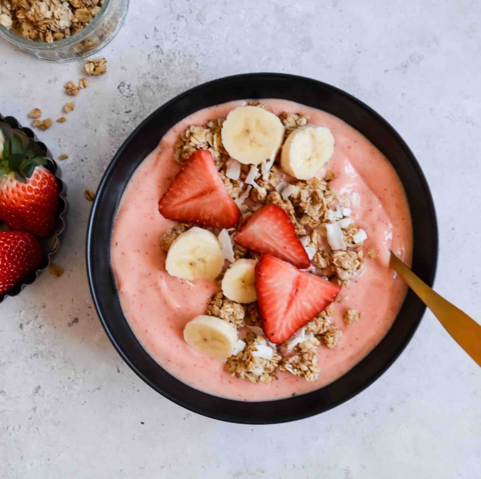 Strawberry Mango Smoothie Bowl Featured Image