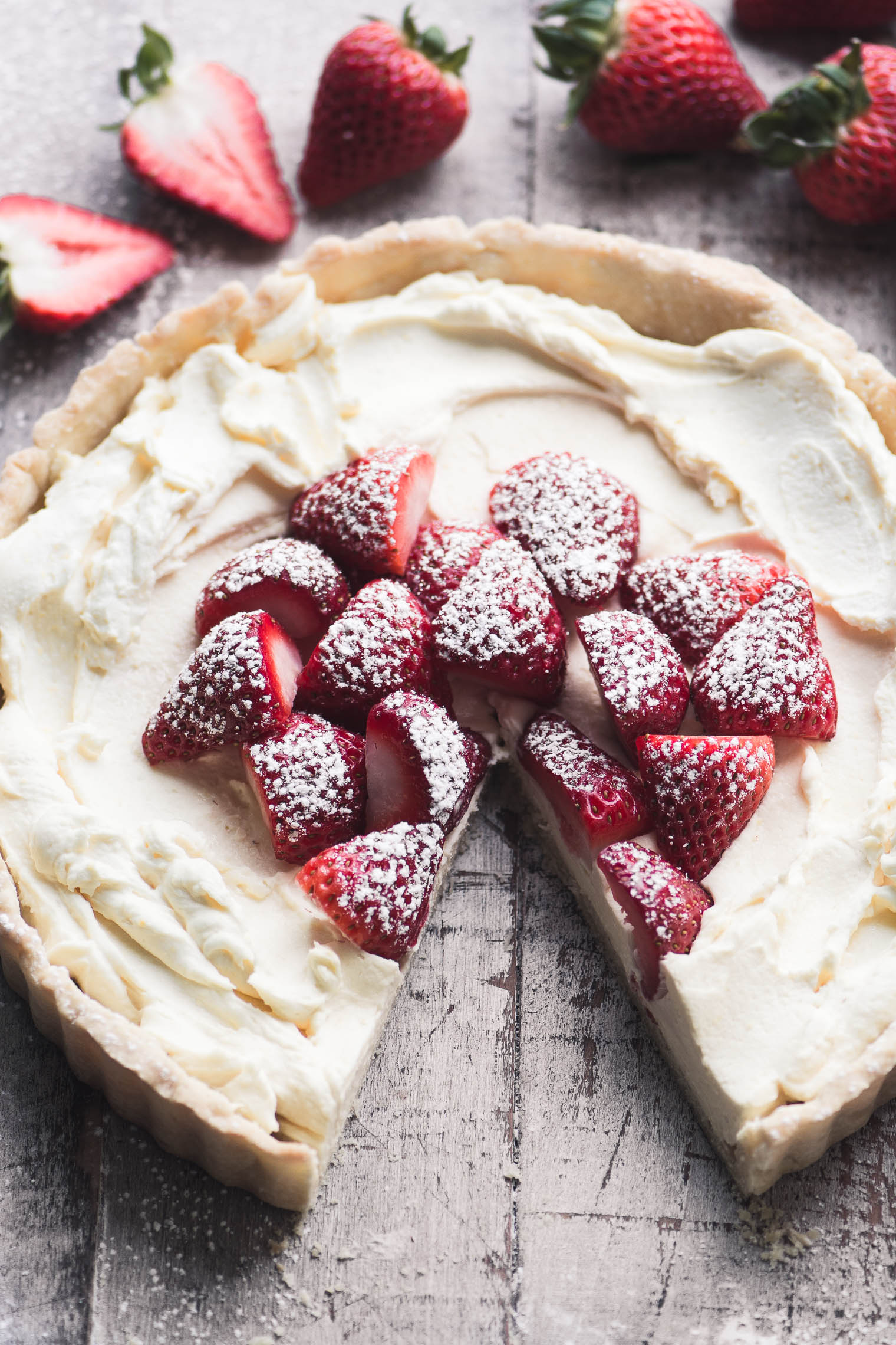 Strawberry cream tart 2189 March 30 2018 2