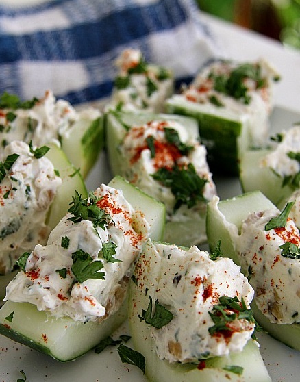 Stuffed cucumber