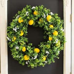 Lemon Wreath