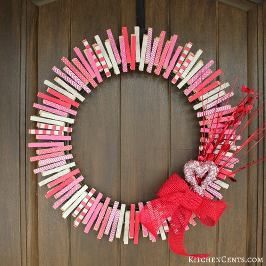 Valentines wreath