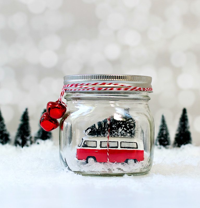 car in jar christmas decoration 2