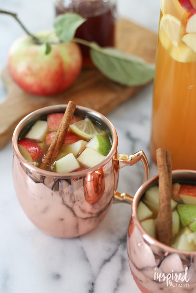 caramel apple sangria