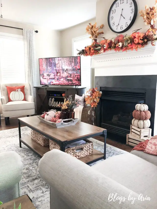 fall living room decor 2