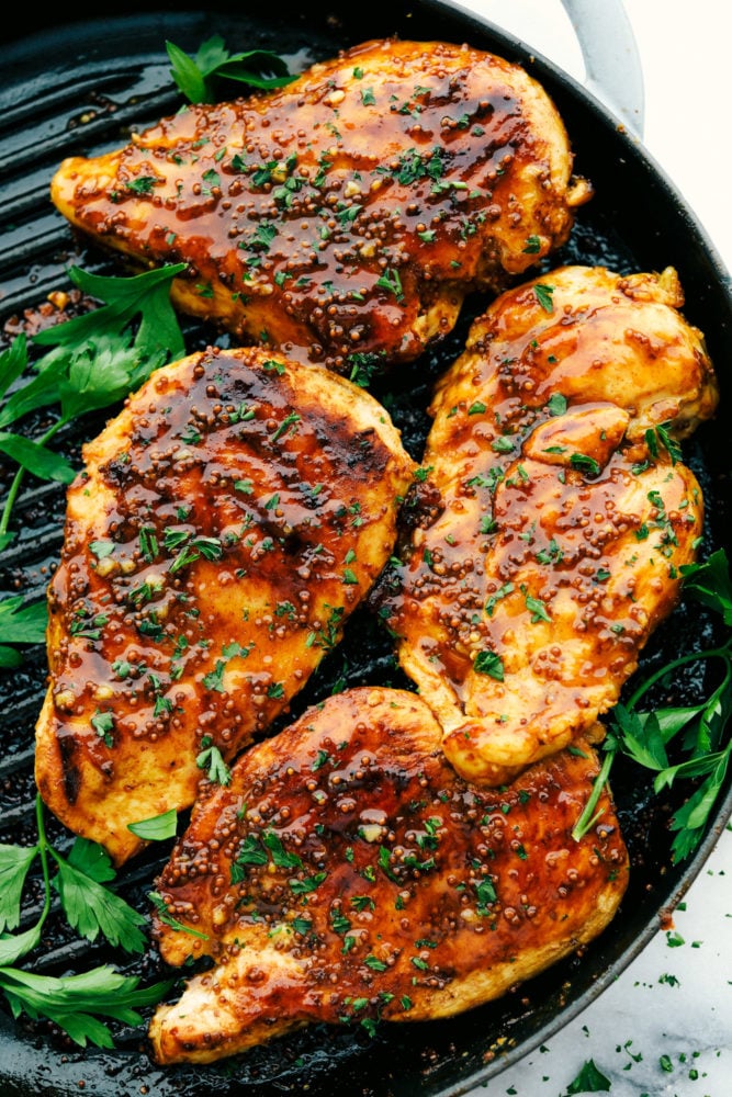 grilled honey mustard chicken3