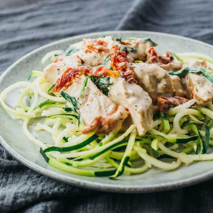 instant pot creamy chicken sun dried tomato 9