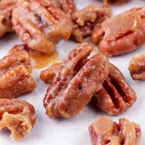 keto vanilla cinnamon candied pecans 3