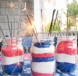 Sand Art Mason Jar Decoration Idea 