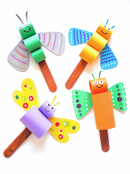 paper loop bugs craft