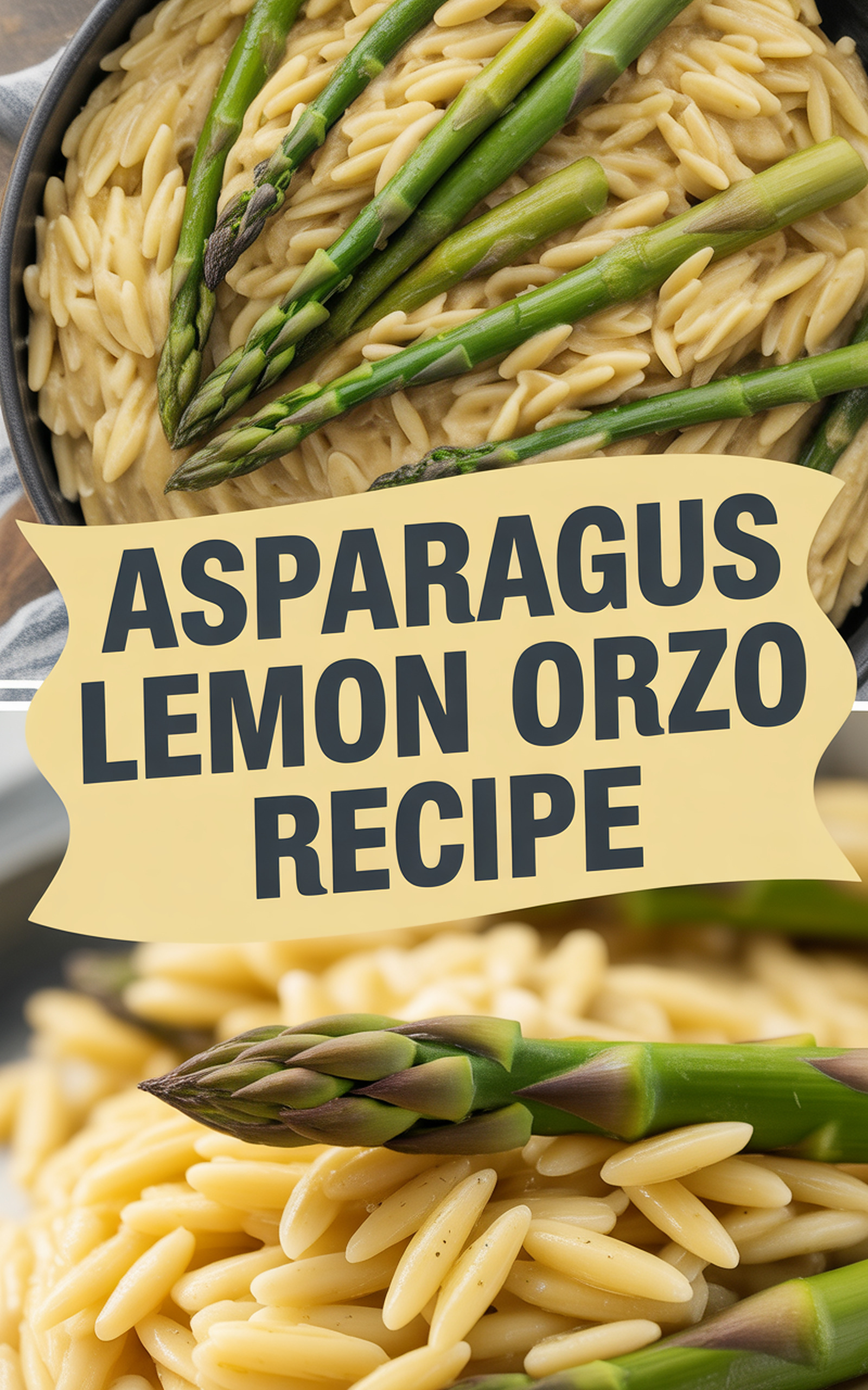 Asparagus Lemon Orzo Recipe recipe idea in stylish layout