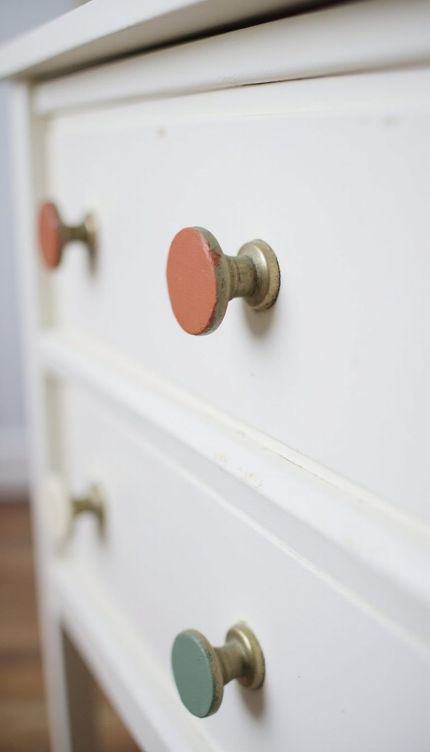 Clay drawer knobs for instant personality