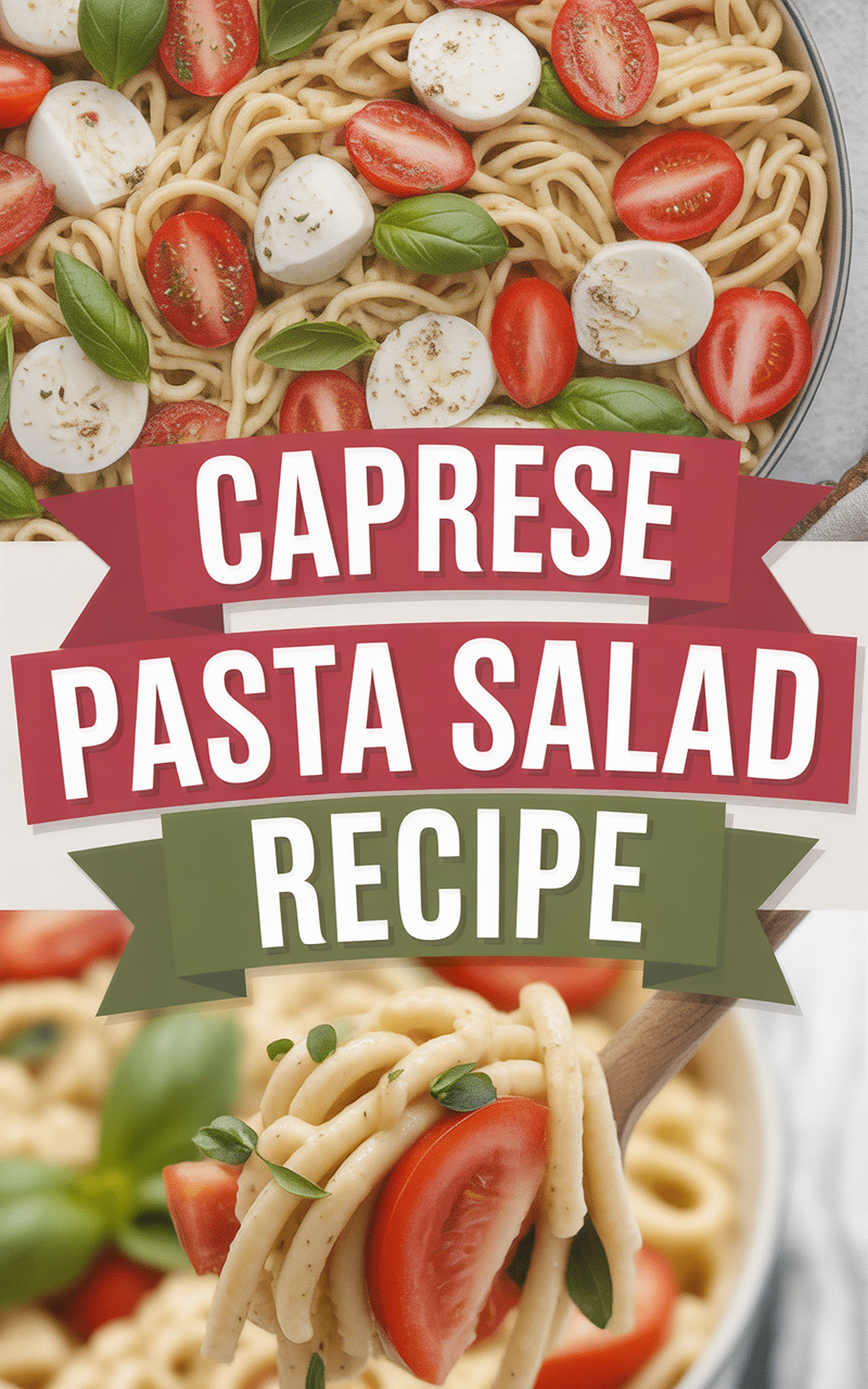 Caprese Pasta Salad Recipe recipe idea in stylish layout