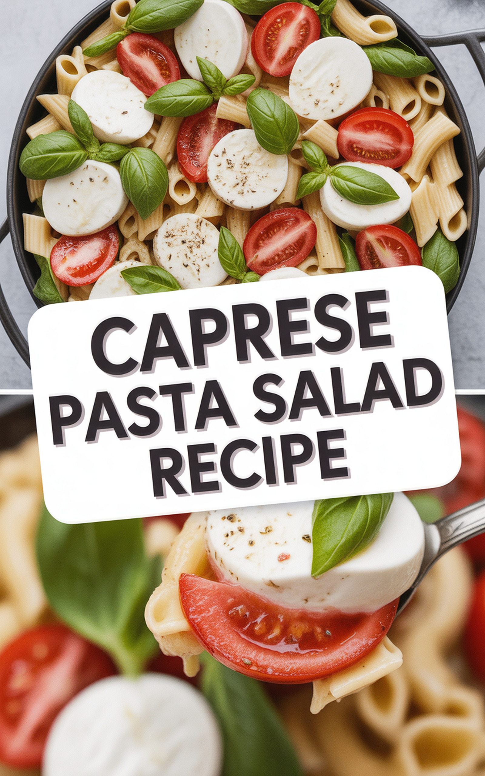 Caprese Pasta Salad Recipe recipe idea in stylish layout
