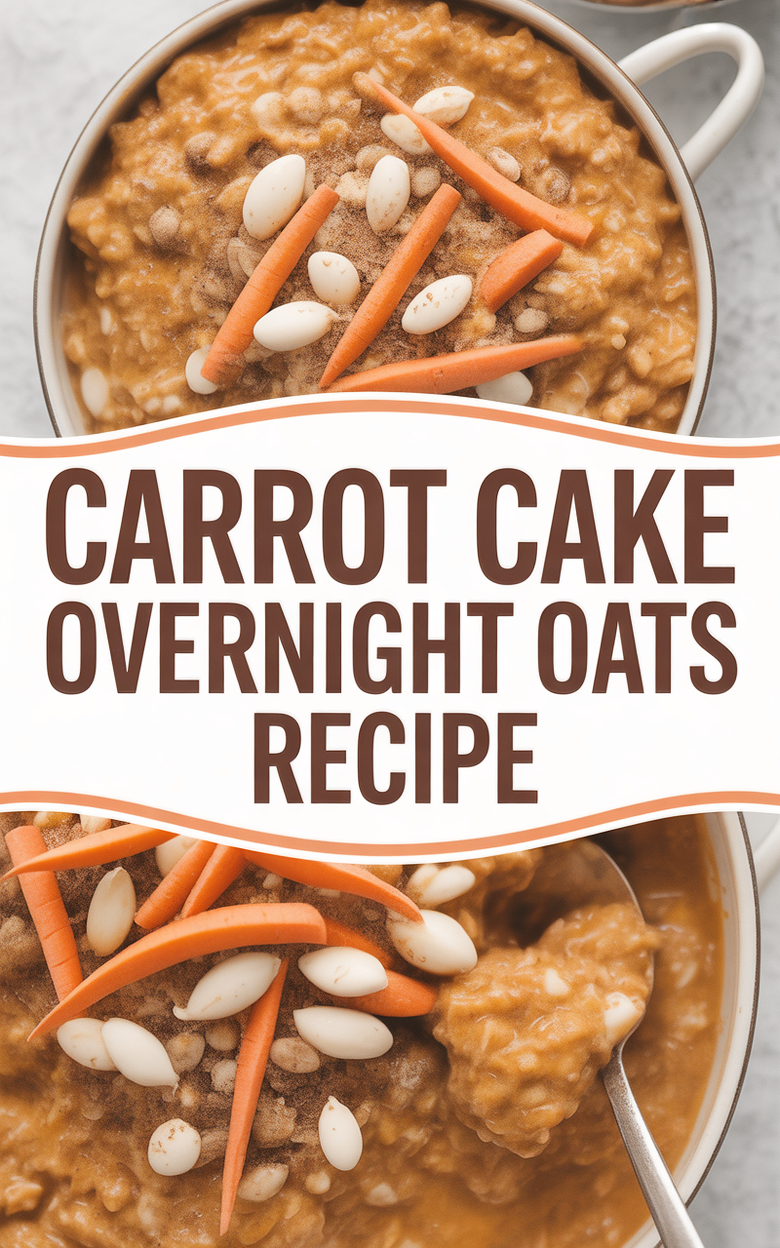 Carrot Cake Overnight Oats Recipe recipe idea in stylish layout