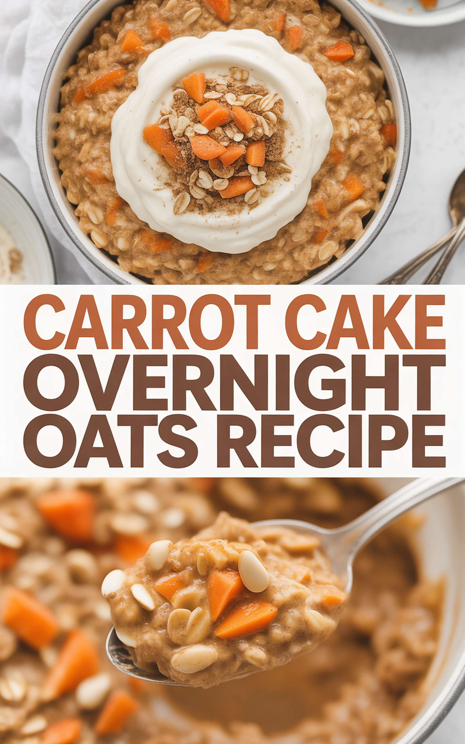 Carrot Cake Overnight Oats Recipe recipe idea in stylish layout