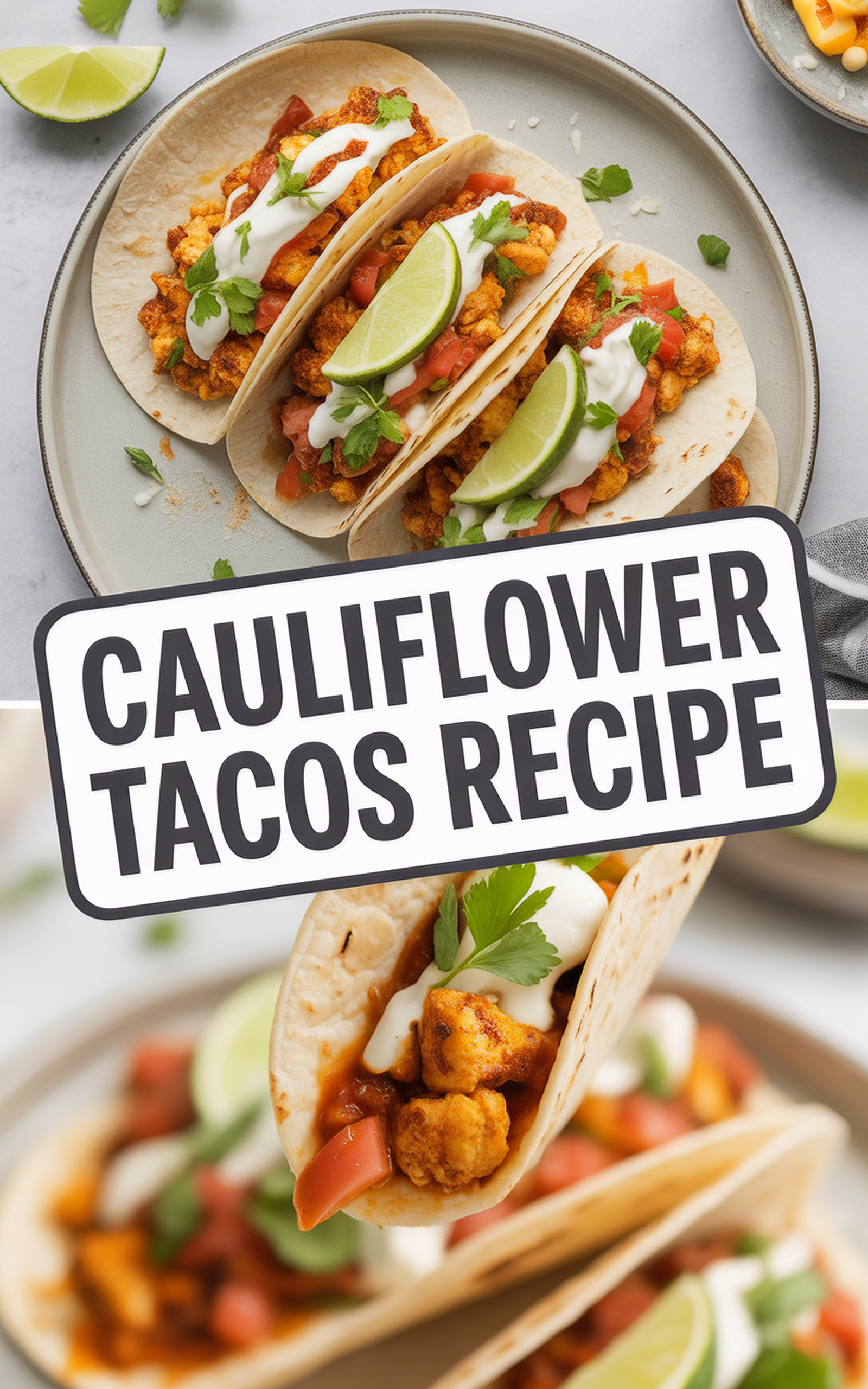 Cauliflower Tacos Recipe recipe idea in stylish layout