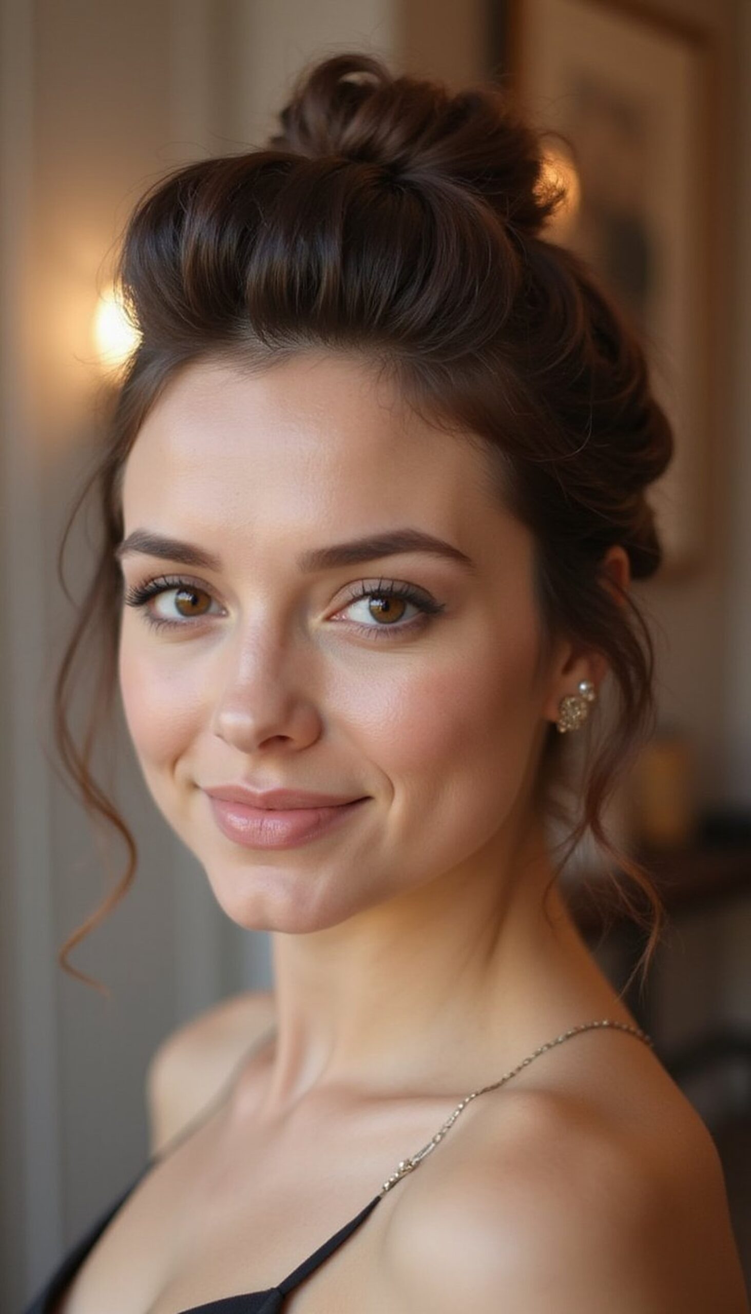 French Twist With Modern Volume Finish