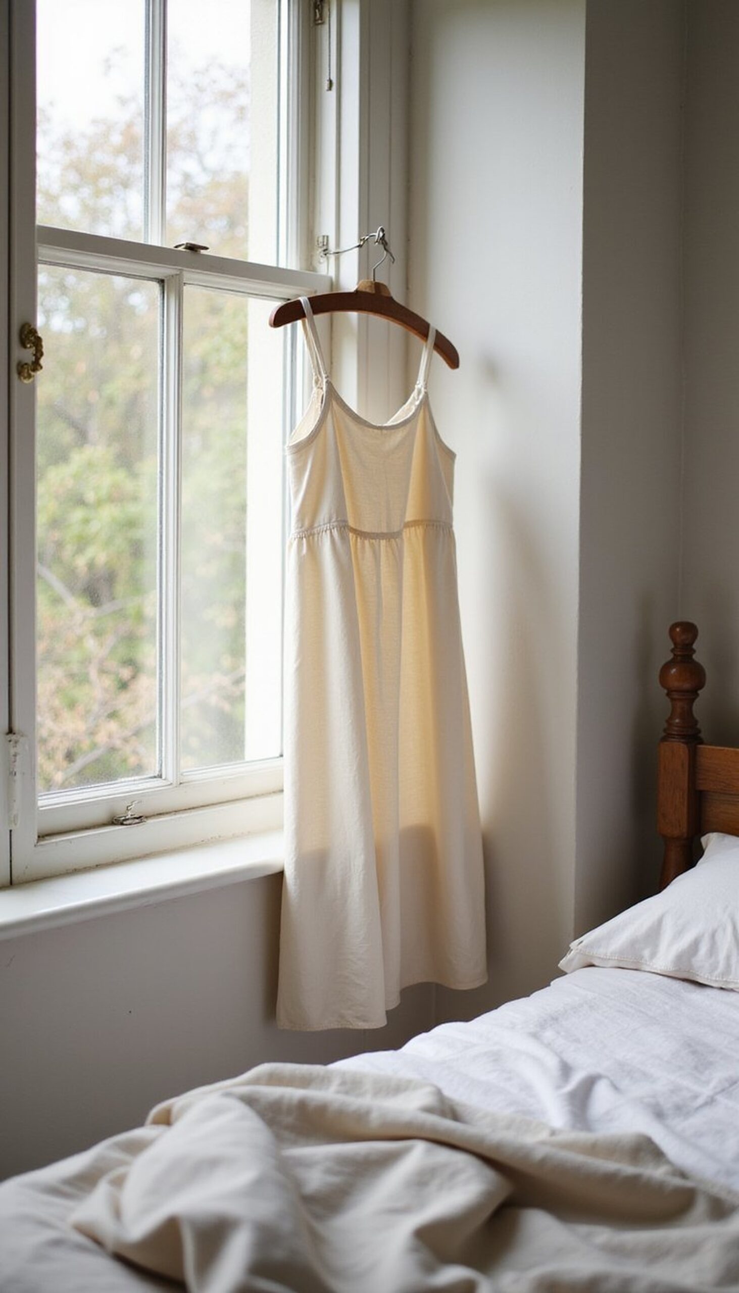 Pillowcase Slip Dress: Soft Linen Evening Option