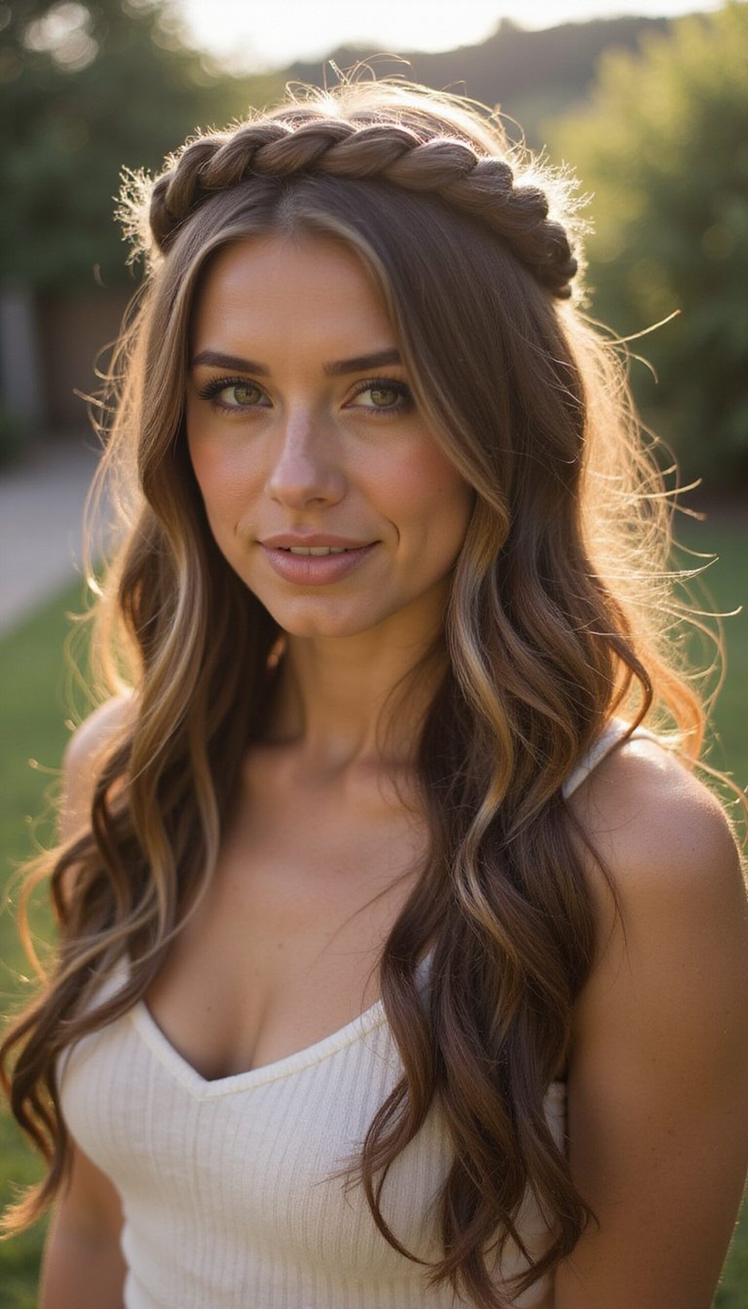 Halo Braid For Effortless Everyday Elegance