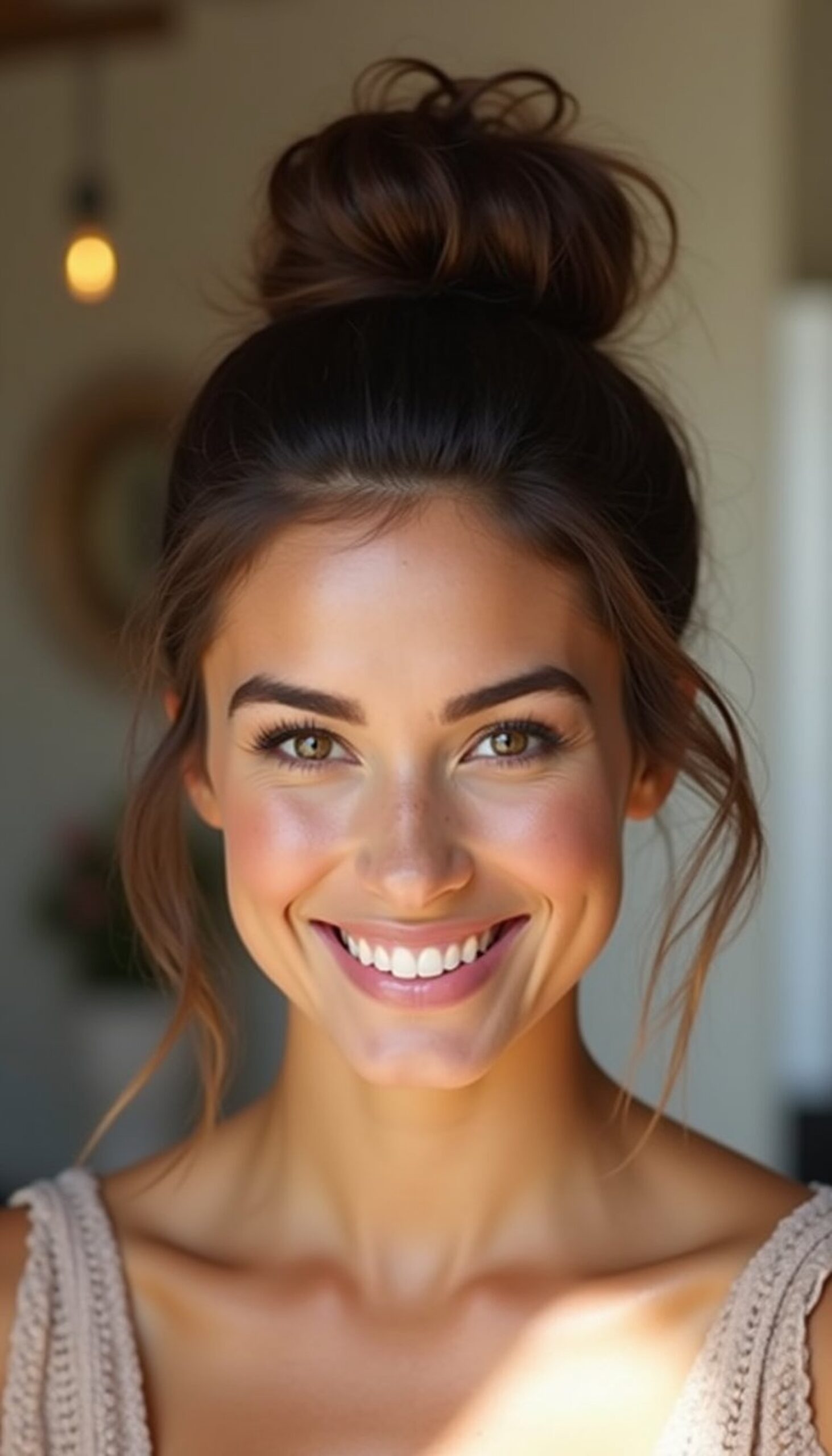 No-Heat Sock Bun For Effortless Volume